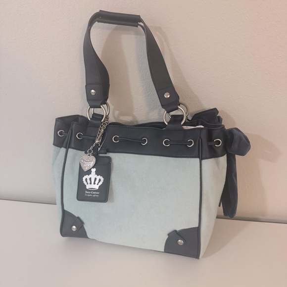 Juicy Couture Lovers Club Tote Daydreamer Tote Blue - Picture 3 of 3